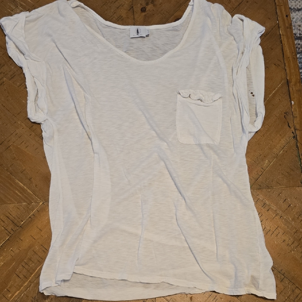 Casual White Women's Top